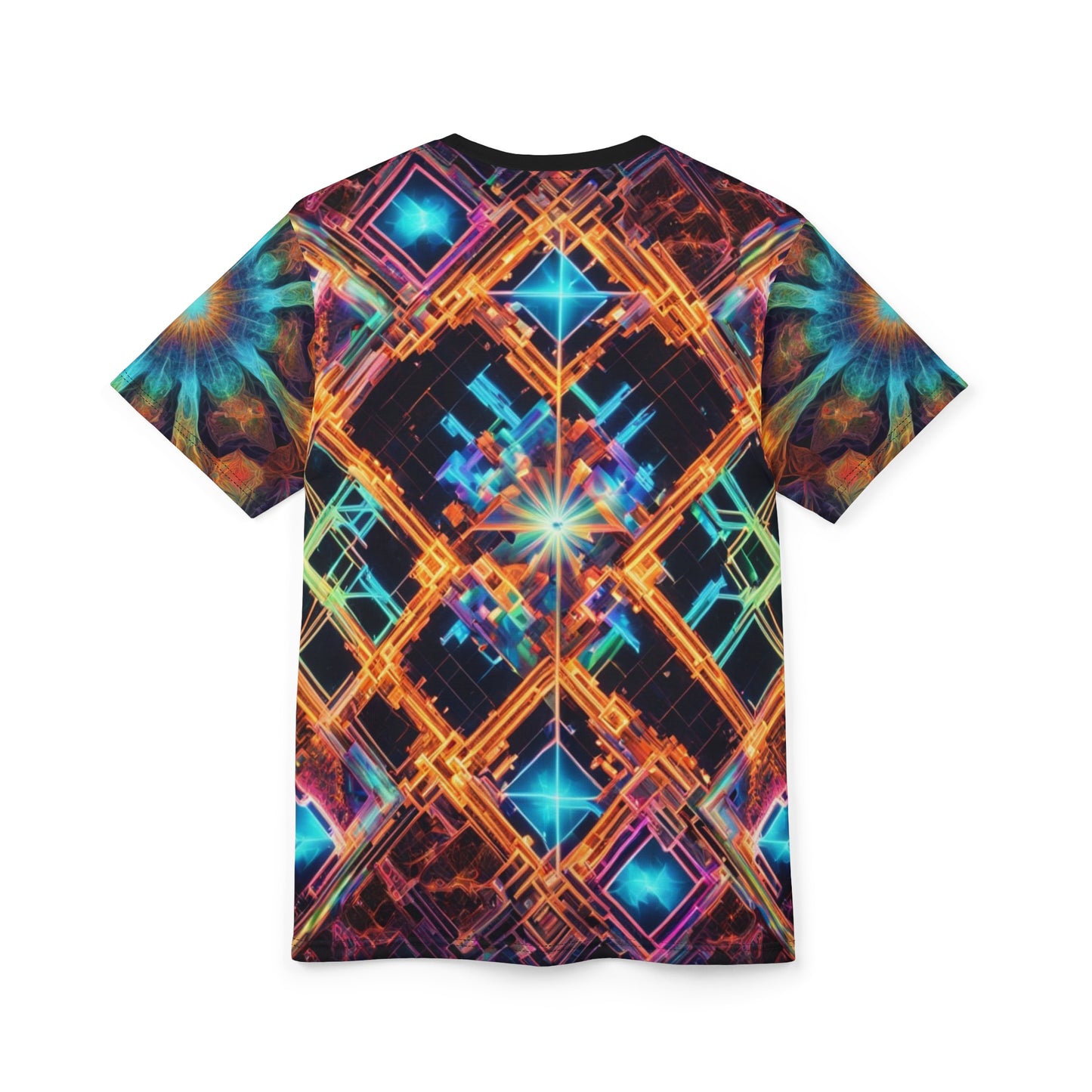 Psychedelic Art Unisex Tee, Vibrant Patterned Shirt, Unique Colorful Top, Festival Wear, Boho Graphic Tee