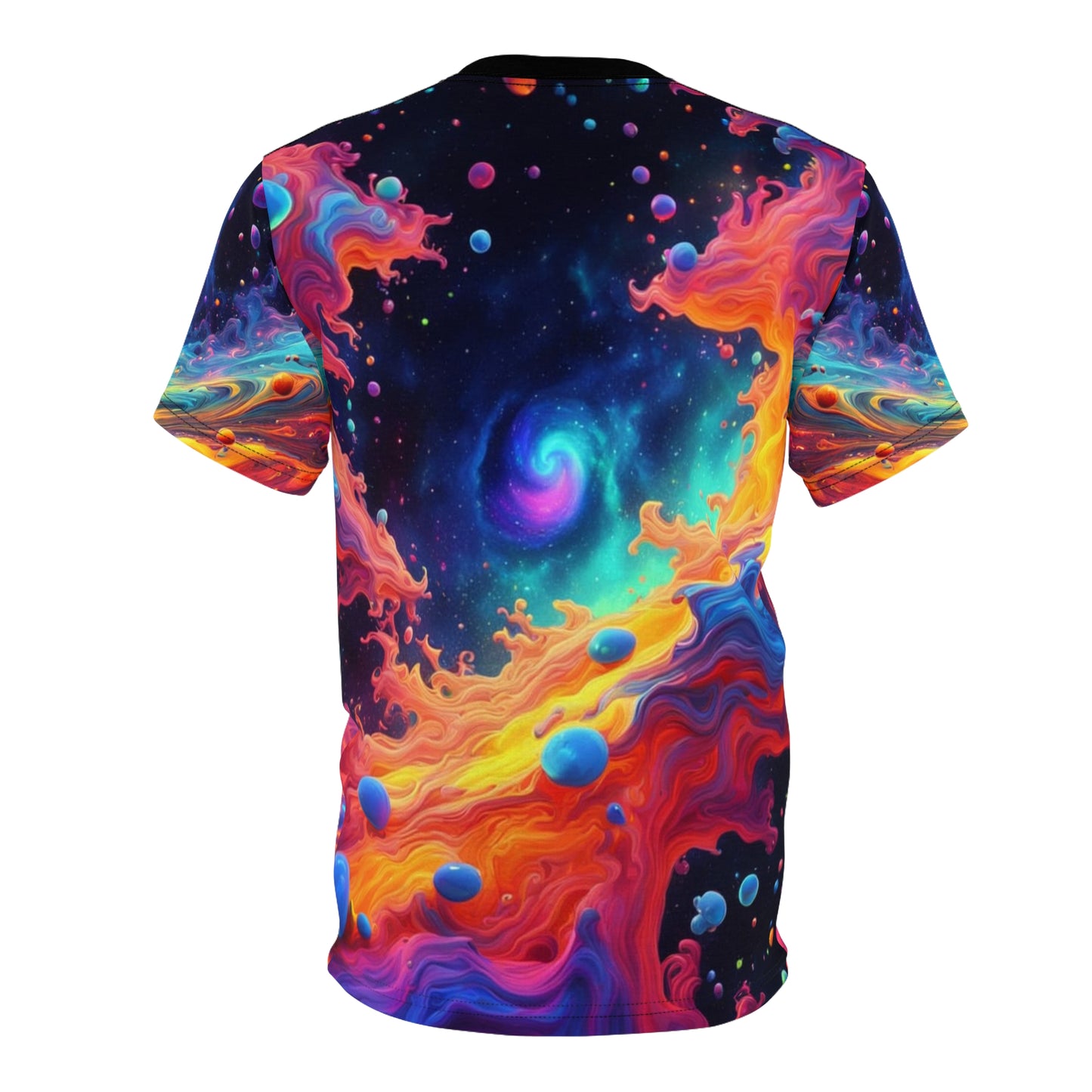 Cosmic Swirl Unisex Tee | Vibrant Galaxy Design for Space Lovers