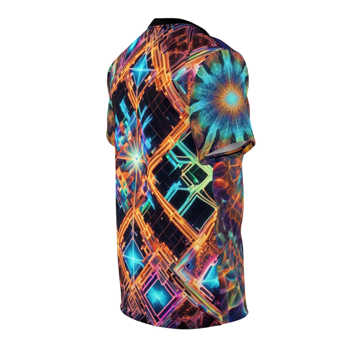 Psychedelic Art Unisex Tee, Vibrant Patterned Shirt, Unique Colorful Top, Festival Wear, Boho Graphic Tee