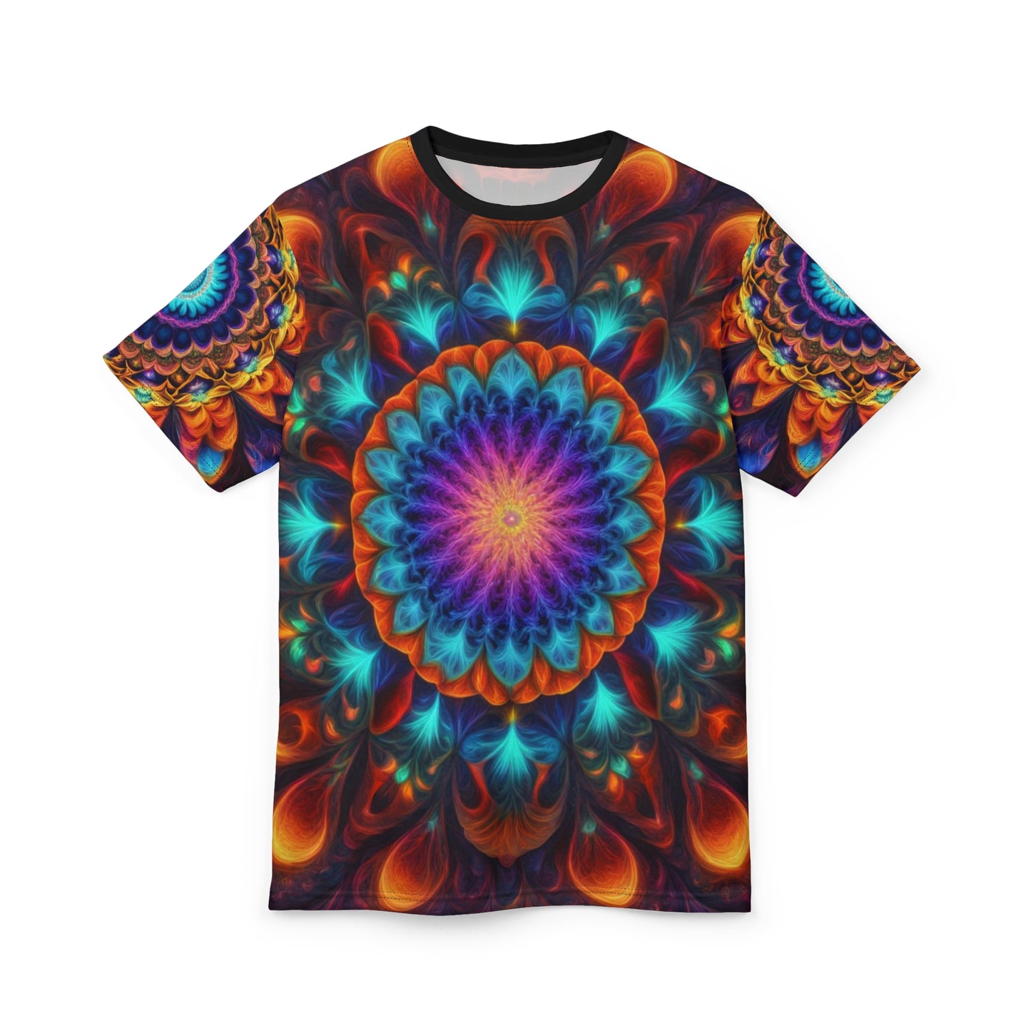 Vibrant Mandala Unisex Tee