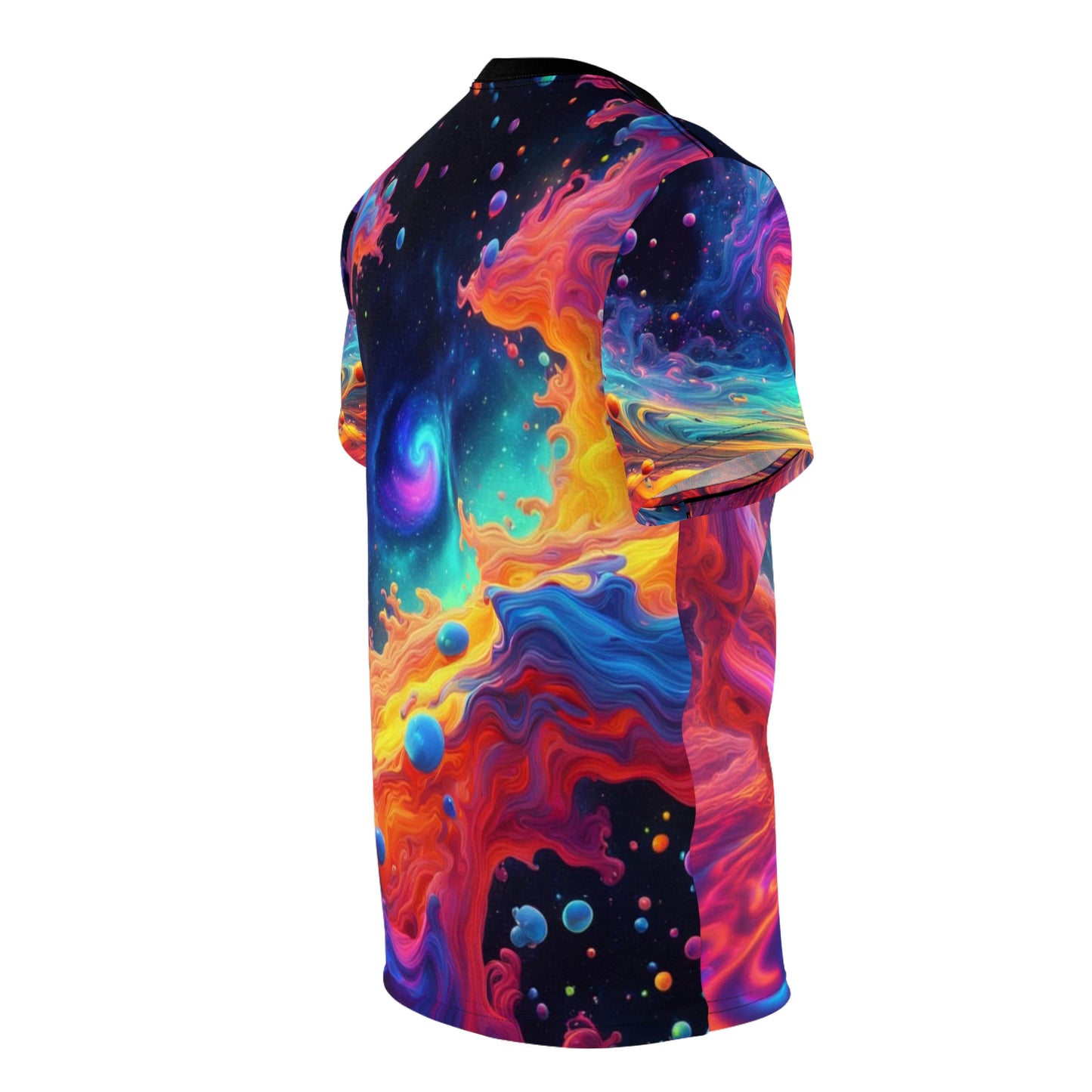 Cosmic Swirl Unisex Tee | Vibrant Galaxy Design for Space Lovers