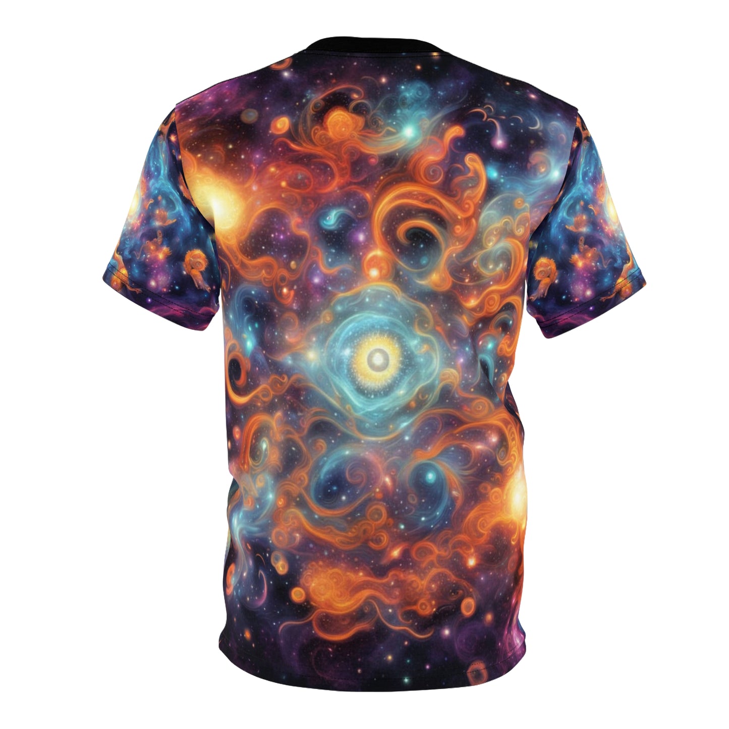 Celestial Jungle Unisex Tee, Colorful Monkey Shirt, Galaxy Animal T-Shirt, Fun Graphic Tee, Space Wildlife Top, Gift for Nature Lovers