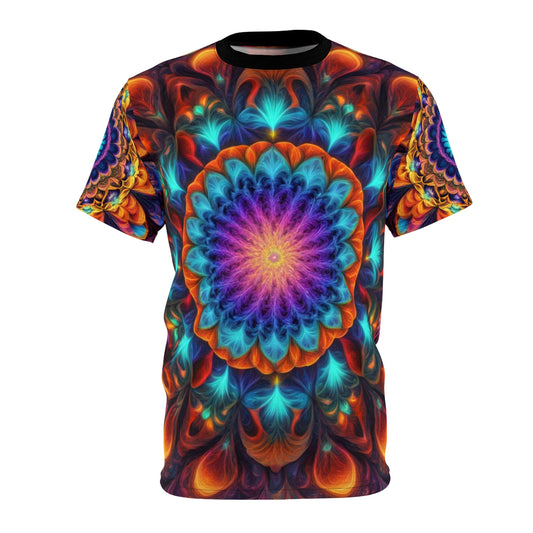 Vibrant Mandala Unisex Tee